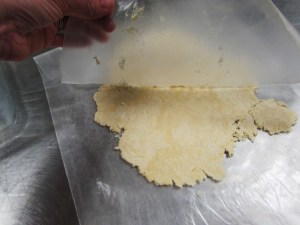 Peel off the top layer.....