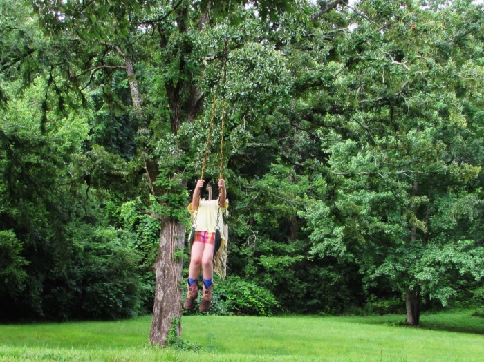 Here my darling child looks headless.  A bit frightening...