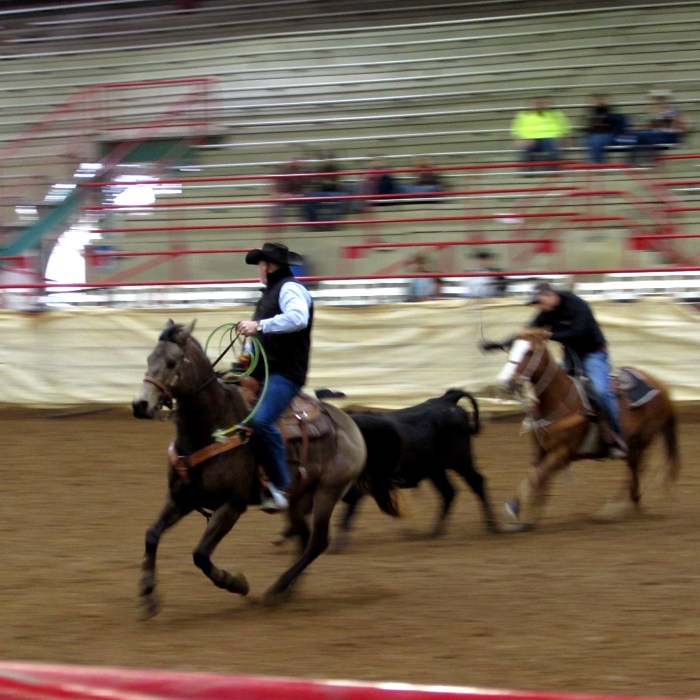 roping